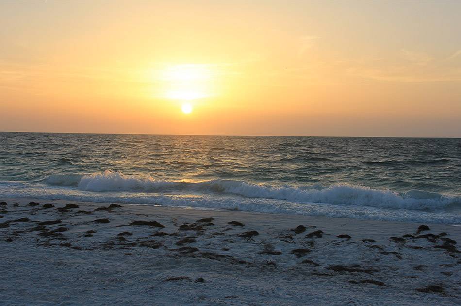 best place for sunset on anna maria island bean point
