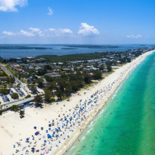 Anna Maria Island from Above