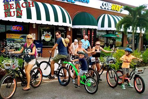 bike rental ami beach fun